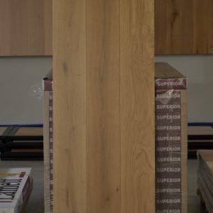 parket - houten vloer - Franse eik Rustiek A - geborsteld & naturel geolied - 14mm